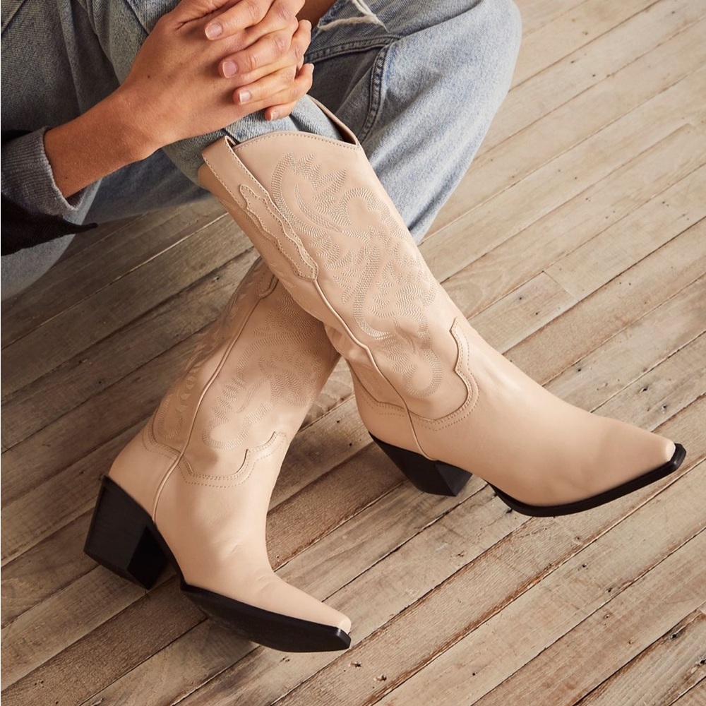Jeffrey Campbell Western Cowgirl Boots - Dagget